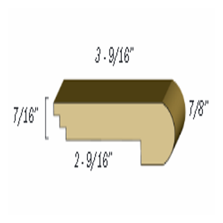 bhwfloors Hardwood Accessories Flush Stair Nose BAMBOO HARDWOODS