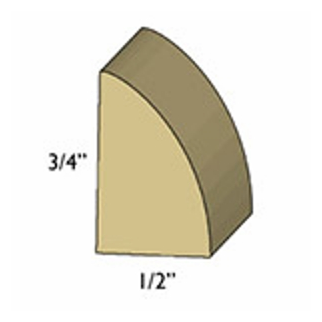 bhwfloors Hardwood Accessories Base Shoe BAMBOO HARDWOODS