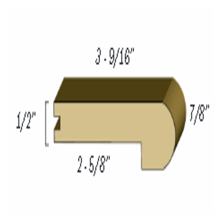 bhwfloors Hardwood Accessories Flush Stair Nose BAMBOO HARDWOODS