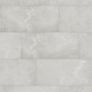 TRUCOR Waterproof Flooring by Dixie Home Tiles w/ IGT 12 X 24 Emperador Ghost DIXIE HOME