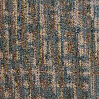 Shaw Carpet Tile Orbital Tile Red Orange Shaw