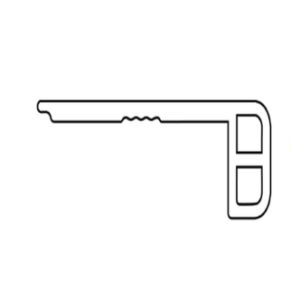 MetroFlor Vinyl Flooring Accessories Flush Stair Nose (Sugar Wood Maple) METROFLOR USA