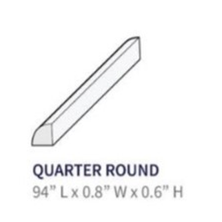 Eagle Creek Floors Luxury Vinyl Accessories Quarter Round (Gavin) EAGLE CREEK FLOORS