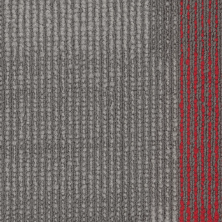 Pentz Carpet Tile by Engineered Floors Amplify Plank Chili Red ENGINEERED FLOORS