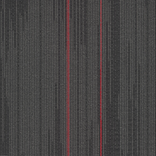 Pentz Carpet Tile by Engineered Floors Reverb Tile Chili Red ENGINEERED FLOORS