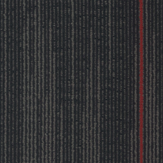 Pentz Carpet Tile by Engineered Floors Reverb Plank Crimson ENGINEERED FLOORS