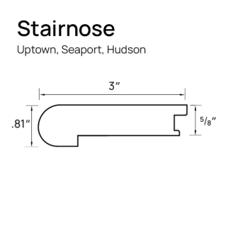 Fine Hardwood by Stanton Accessories Stair Nose (Lighthouse) STANTON