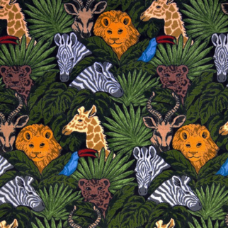 Joy Carpet Animal Hide and Seek RR Green