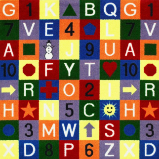 Joy Carpet Edu-Squares ES Multi