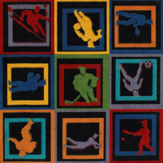 Joy Carpet Let The Games Begin ES Multi