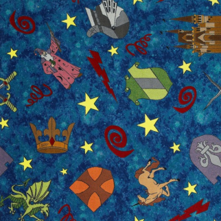 Joy Carpet Mythical Kingdom RR Blue
