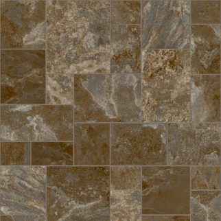 Congoleum ArmorCore Terrace Paver Fresh Brew CONGOLEUM