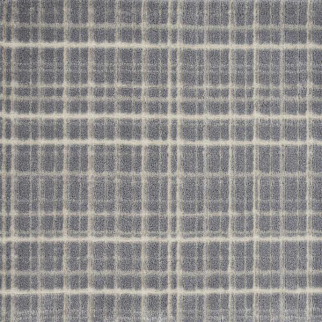 Nourtex Carpets By Nourison Plaid Perspectives Blue Ivory NOURISON