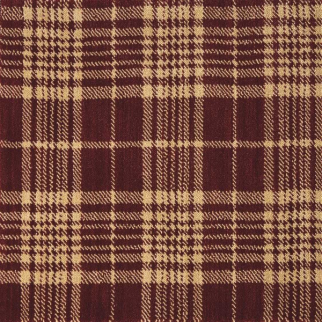 Nourison Carpets Gingham Plaid Garnet NOURISON