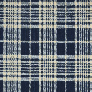 Nourison Carpets Gingham Plaid Navy NOURISON