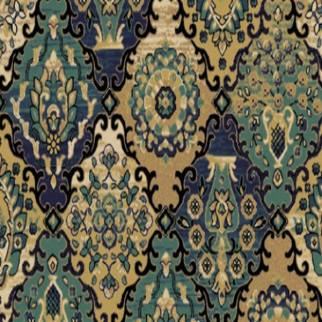 Shelmarc Carpets Persian Starr Navy SHELMARC