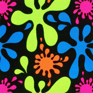 Joy Carpet Splat Flourescent CL Splat Flourescent